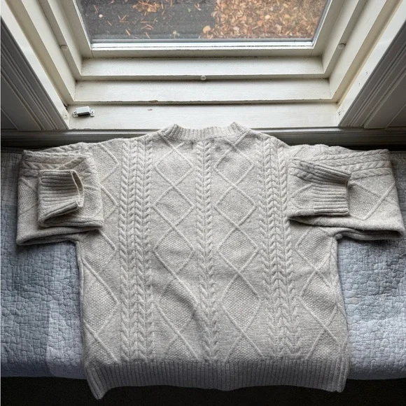 NWT Greylin Cable Knit Cardigan - Small - Picture 6 of 7